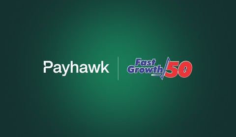 Payhawk and Fast Growth 50 logos for the launch of “Finance 50” Payhawk and Fast Growth 50 UK Unite to launch ‘Finance 50’